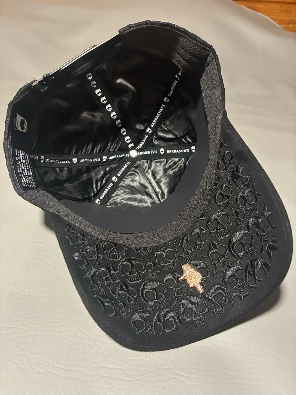 Barbas hats BBB Hand Skull